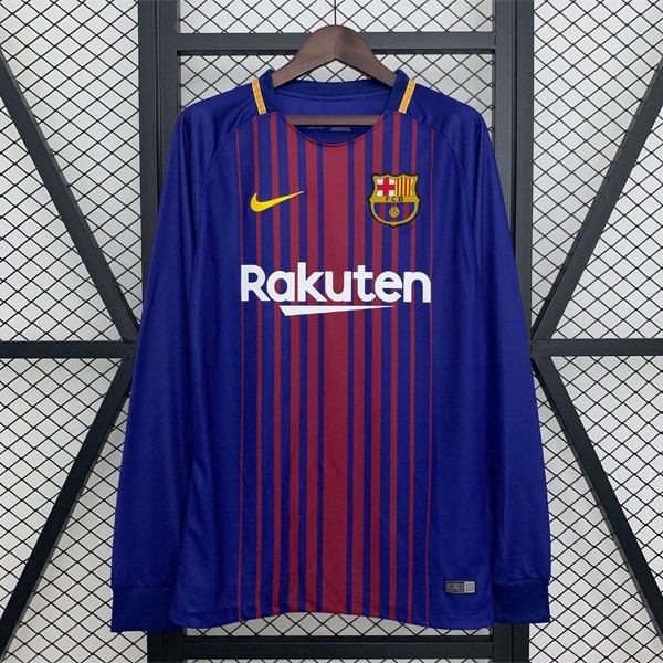 Tailandia Camiseta Barcelona 1ª Retro ML 2017-2018
